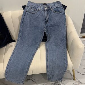 White Fox Boutique Relaxed Blue Jeans